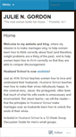 Mobile Screenshot of juliengordon.com